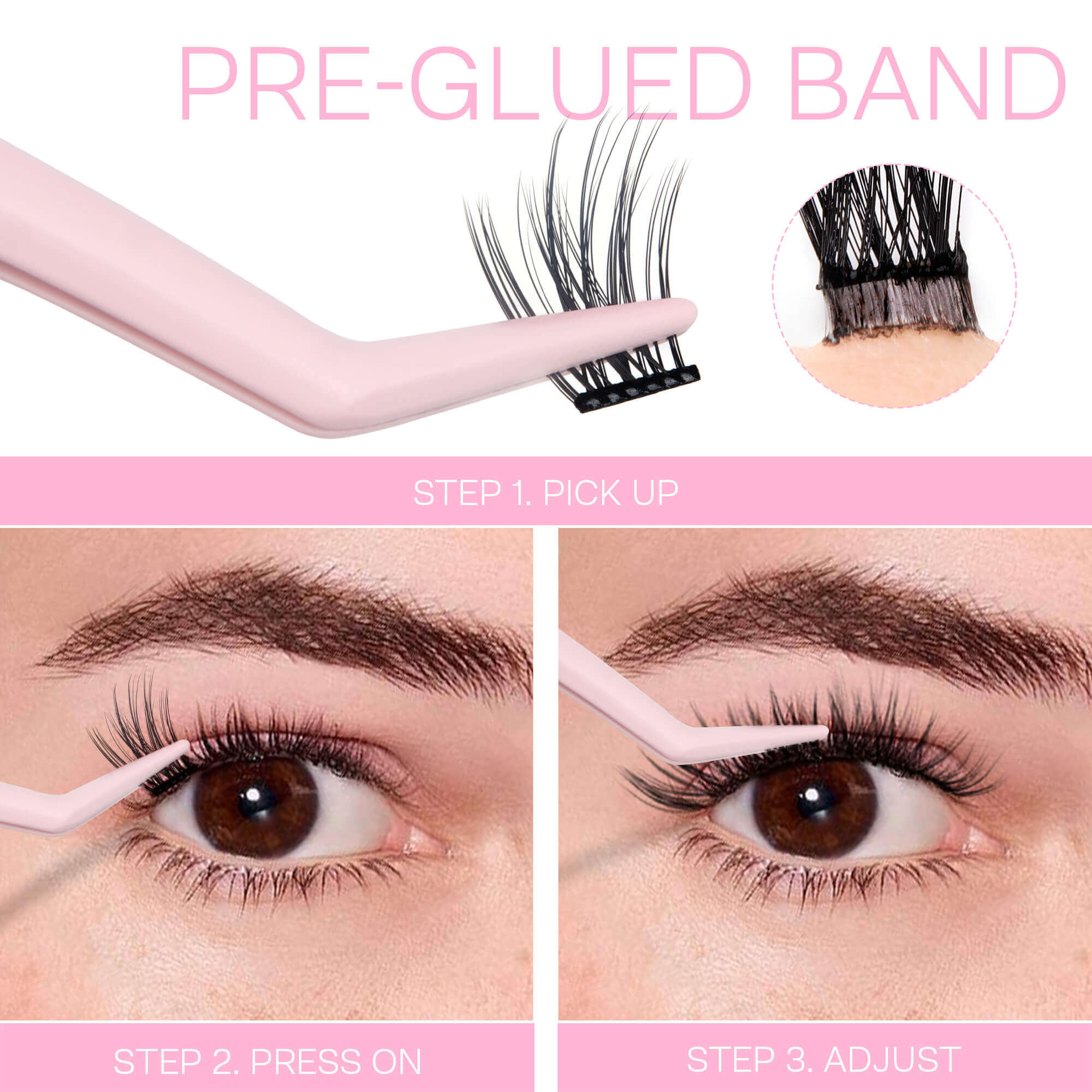 ANTI-STICK LASH APPLICATOR