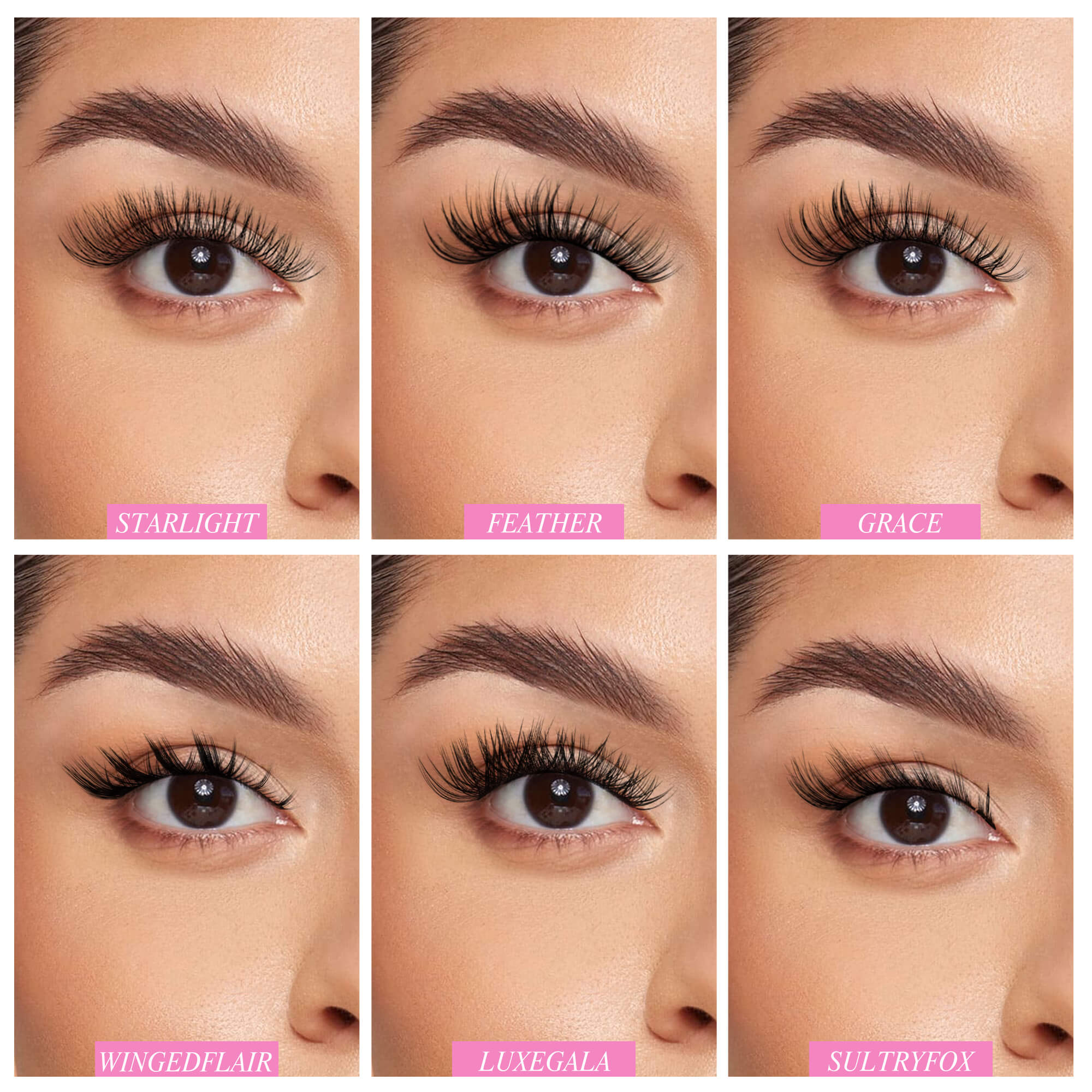 DIY Self-adhesive Cluster Lash Bundles(Big Deal)