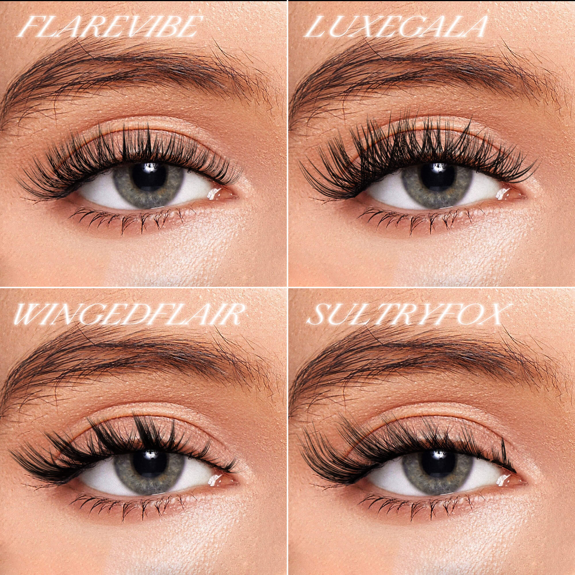 SultryFox Self-adhesive Cluster Lashes