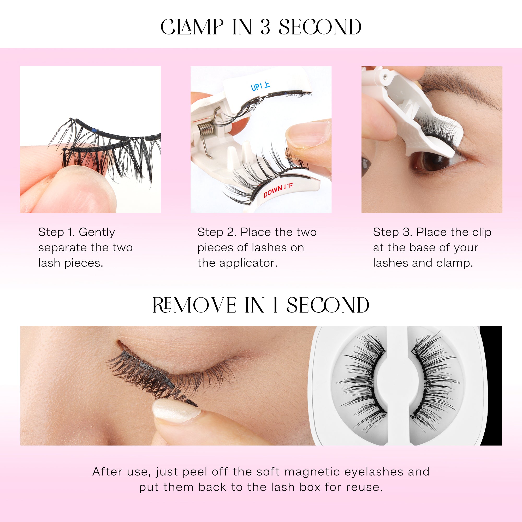Soft Magnetic Lashes
