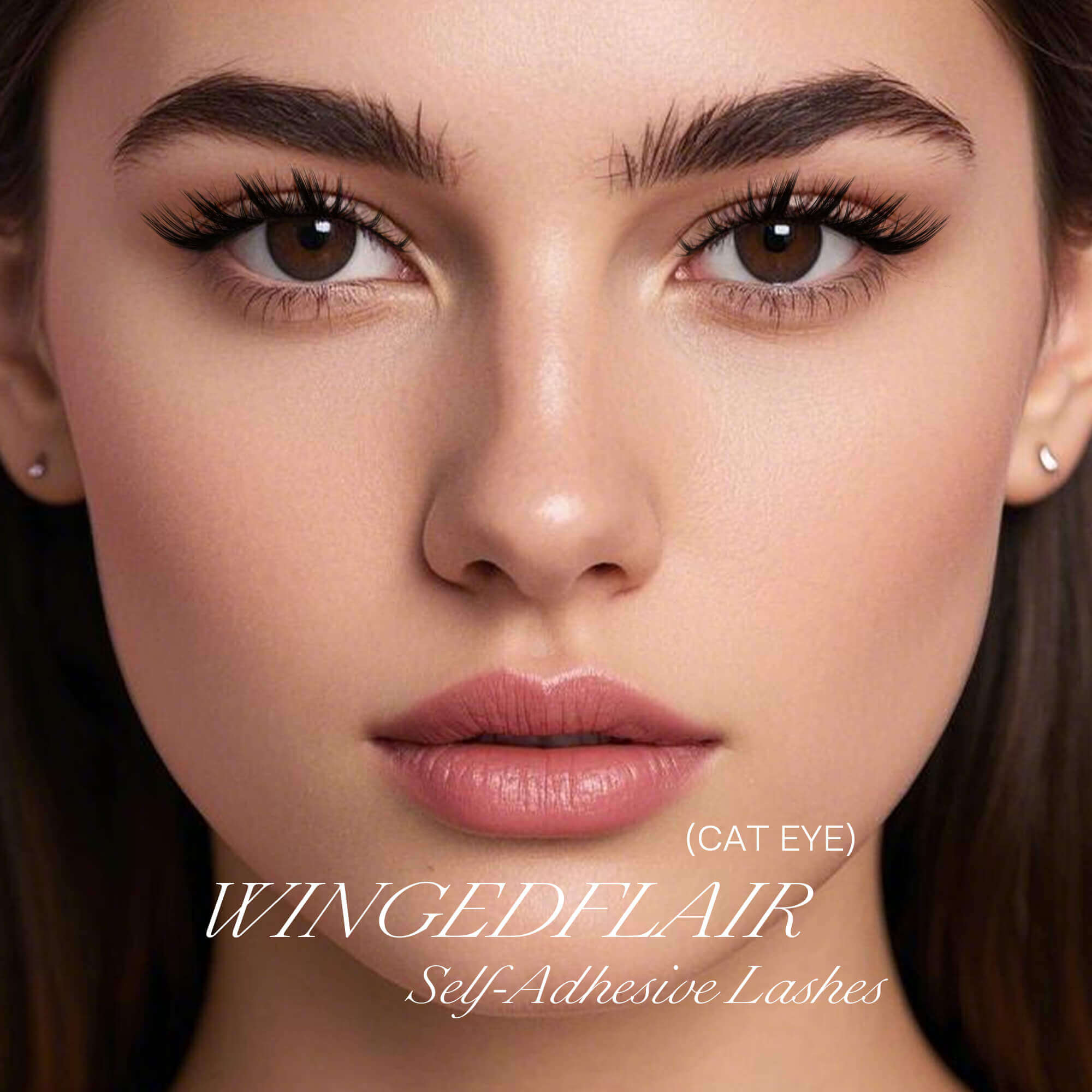 WingedFlair Self-adhesive Cluster Lashes